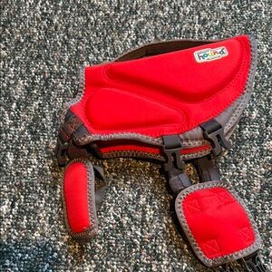 Outward Hound Vibrant Red Small Dog Life Jacket